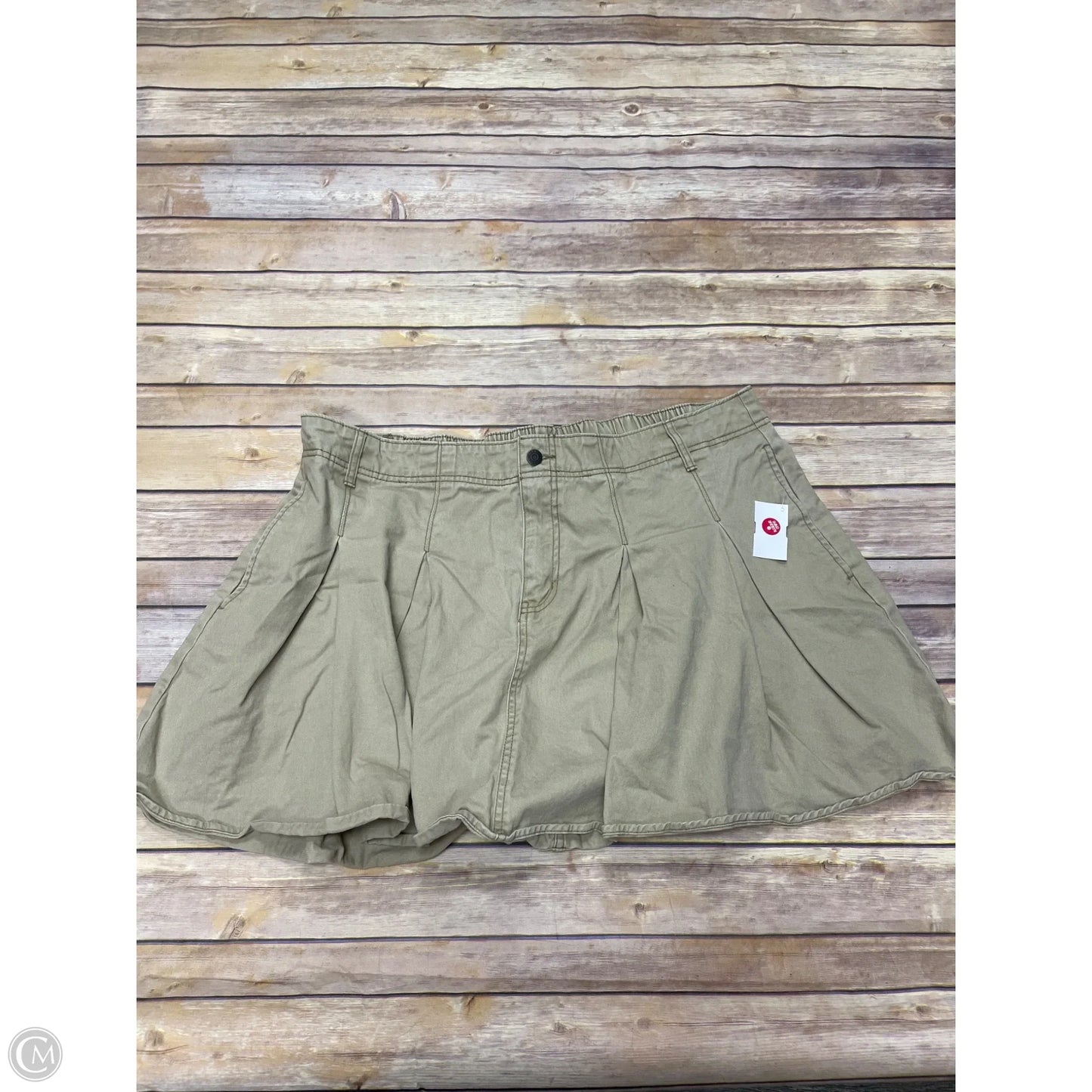Skirt Mini & Short By Old Navy In Tan, Size: Xxl