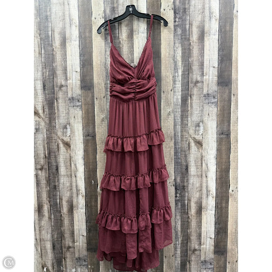 Dress Casual Maxi By Arula In Maroon, Size: 3x