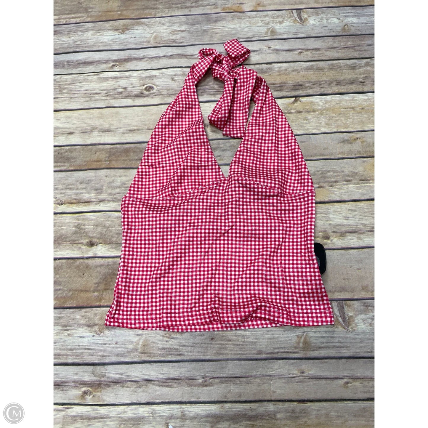 Top Sleeveless By Cmf In Red, Size: S