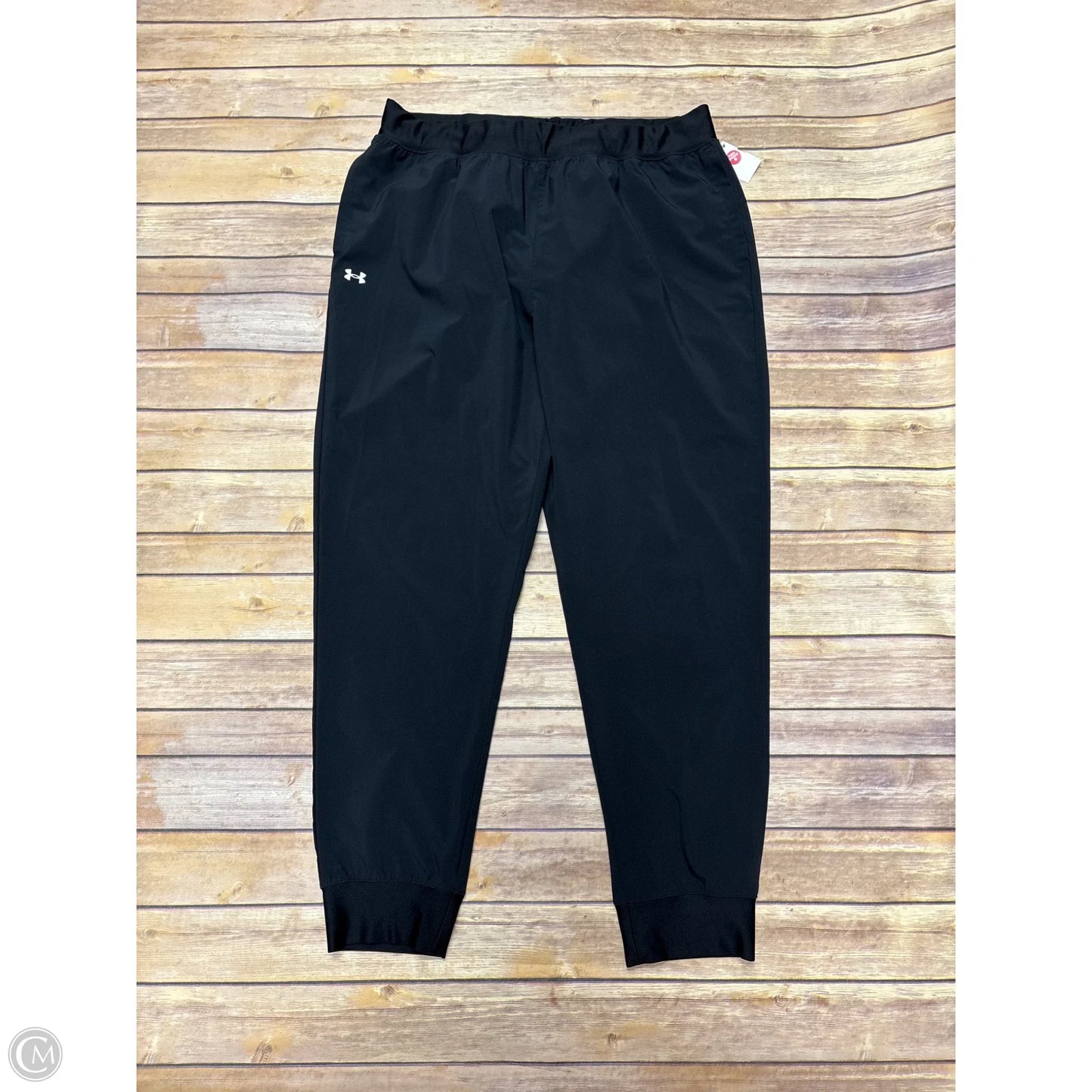 Athletic Pants By Under Armour In Black, Size: Xl