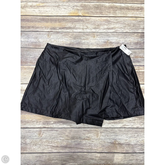 Skirt Mini & Short By Maurices In Black, Size: Xl
