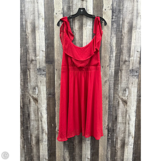 Dress Casual Short By Torrid In Red, Size: 2x