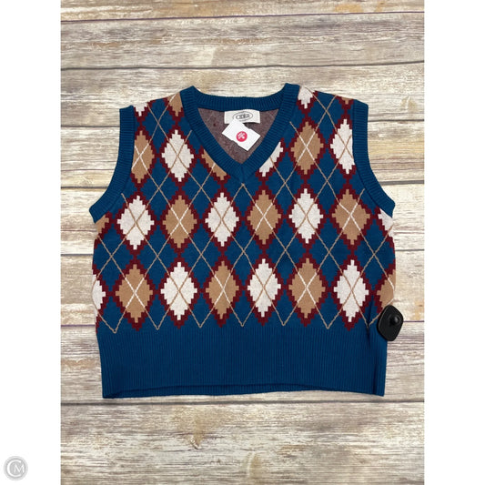 Vest Sweater By Cider In Multi-colored, Size: S