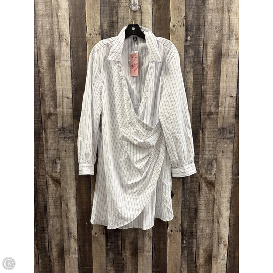Dress Casual Short By Shein In Black & White, Size: 2x