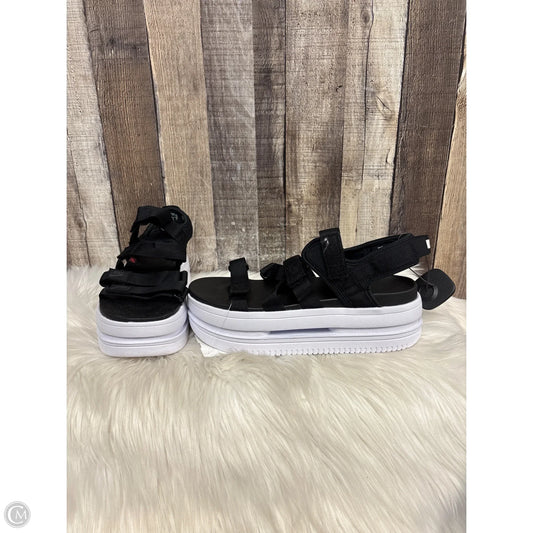 Shoes Athletic By Nike In Black, Size: 10