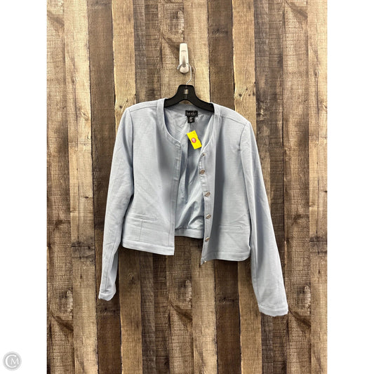 Blazer By Nicole Miller In Blue, Size: Xl