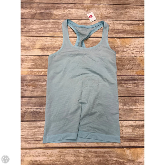 Athletic Tank Top By Lululemon In Blue, Size: 4