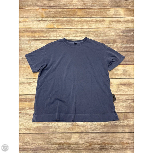 Top Short Sleeve By Old Navy In Blue, Size: S