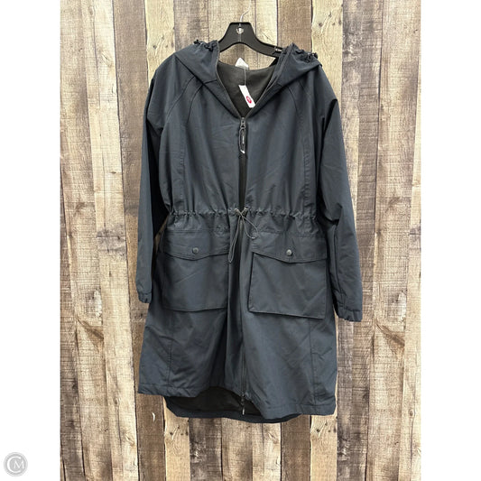 Jacket Windbreaker By New Balance In Black, Size: L