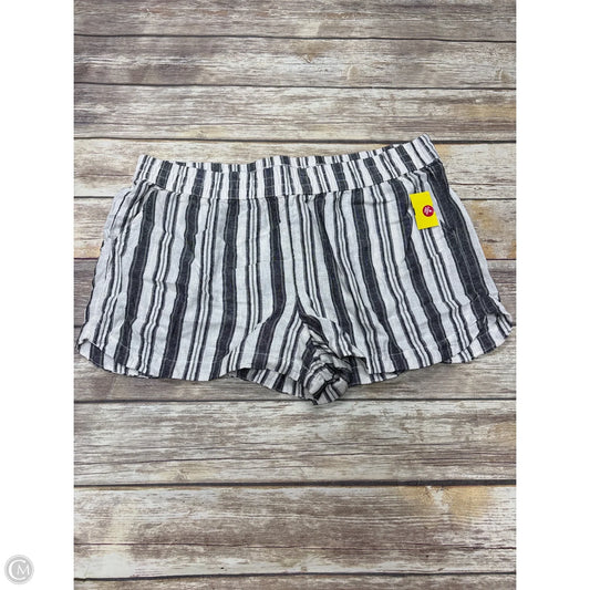 Shorts By Maurices In Grey & White, Size: Xxl