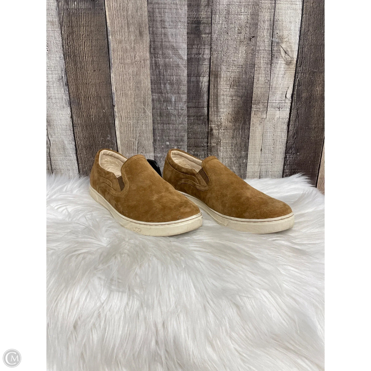 Shoes Designer By Ugg In Tan, Size: 10