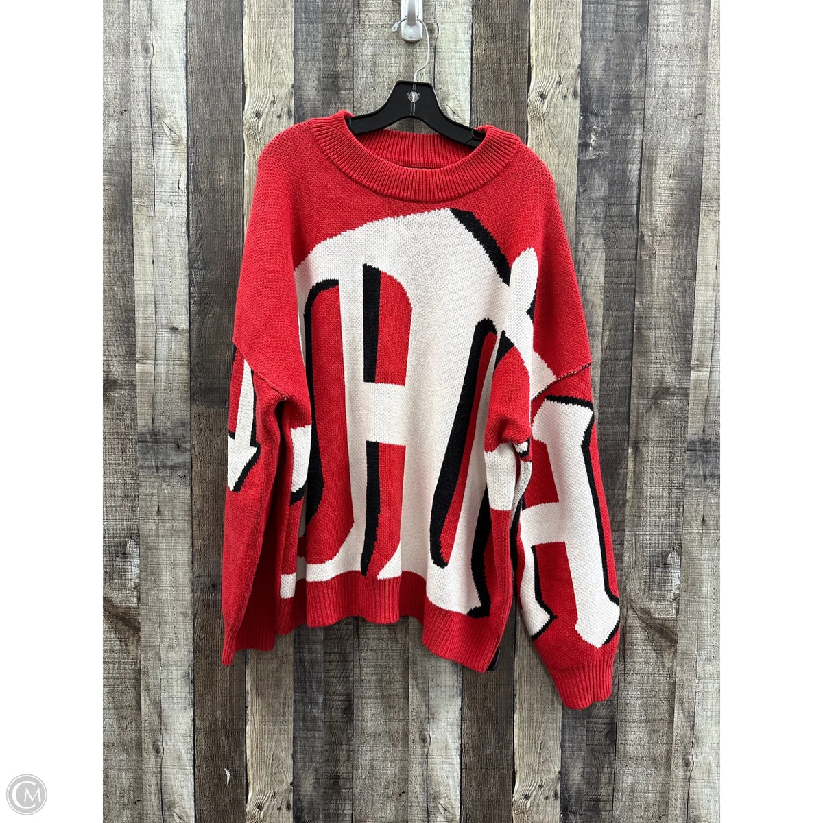 Sweater By Maeve In Red, Size: Xl