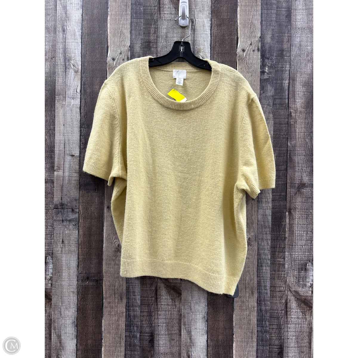 Sweater By H&m In Yellow, Size: 3x