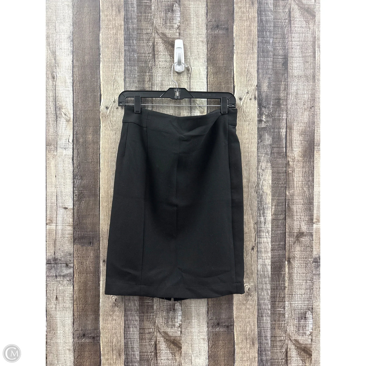 Skirt Midi By Loft In Black, Size: 8