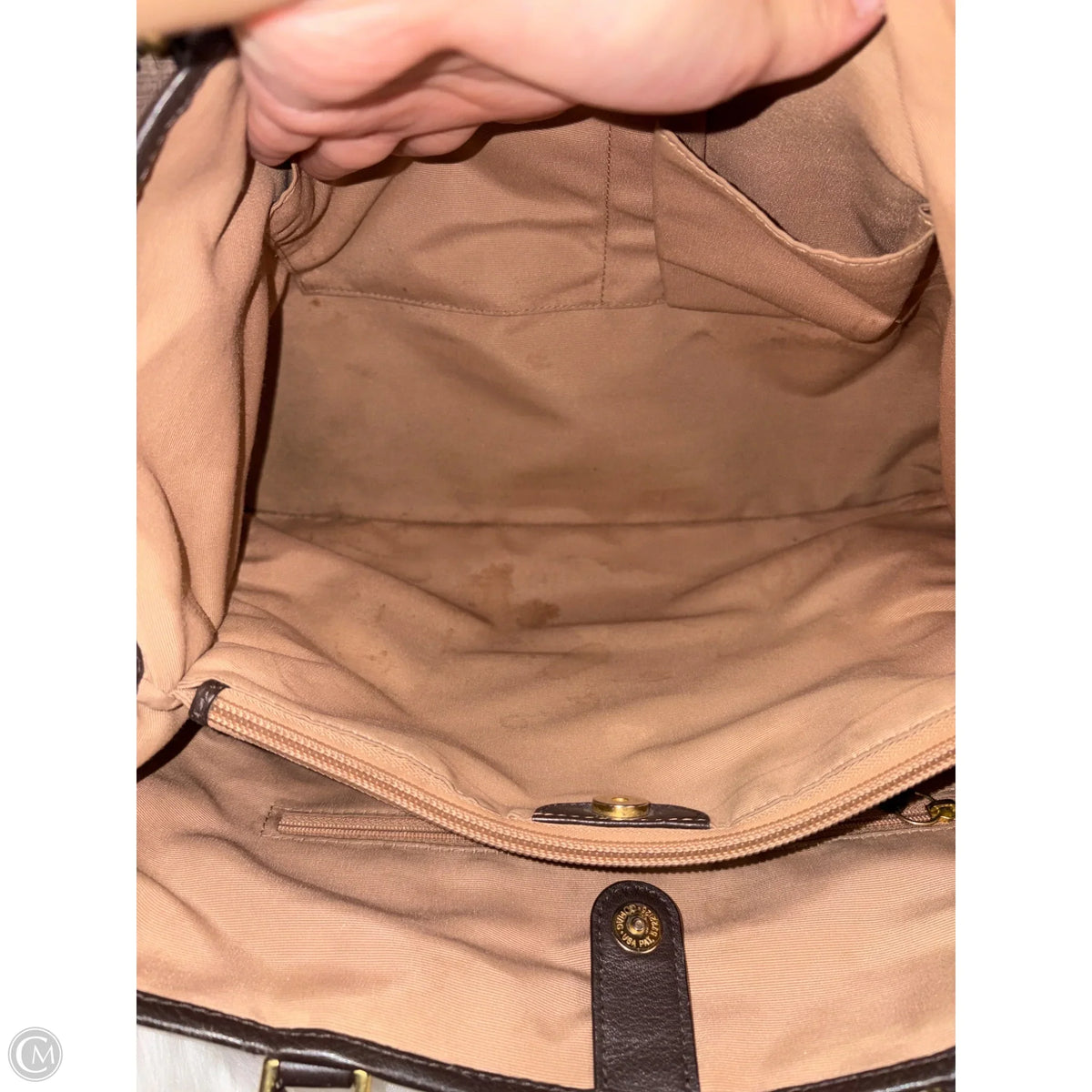 Handbag Designer By Coach, Size: Medium