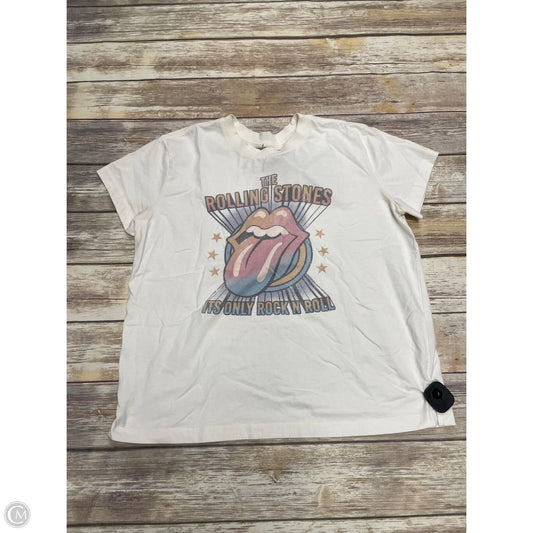 Top Short Sleeve By Life In Multi-colored, Size: L
