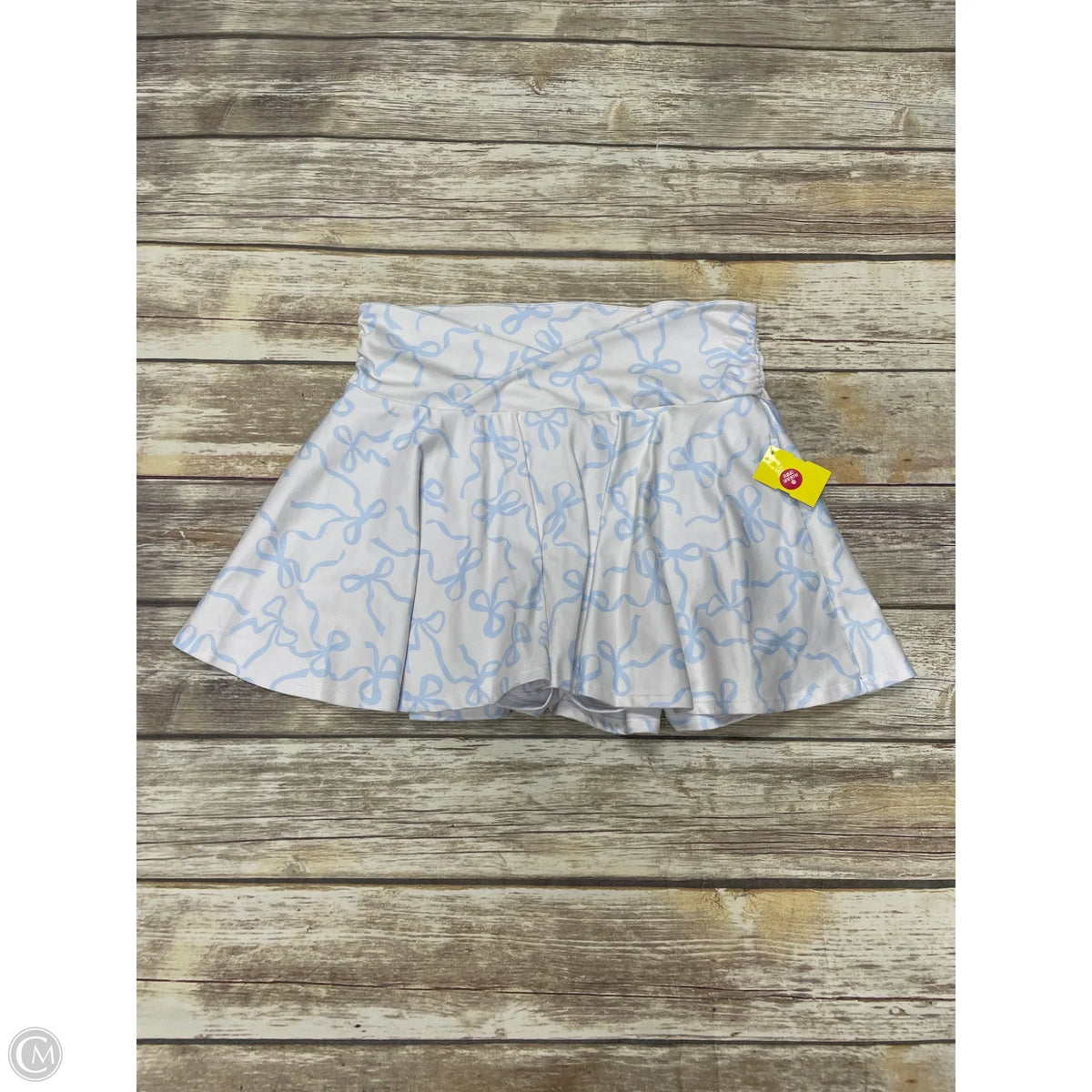 Athletic Skort By As Revival In Blue & White, Size: L