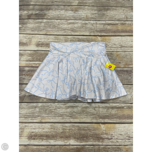 Athletic Skort By As Revival In Blue & White, Size: L
