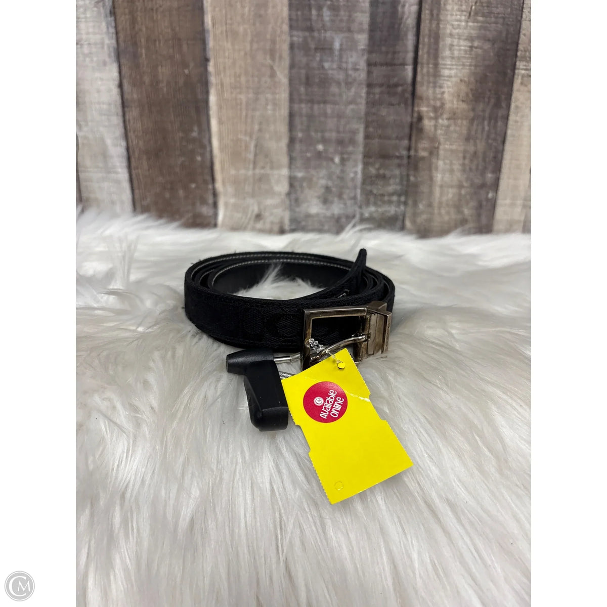 Belt Designer By Coach, Size: Medium