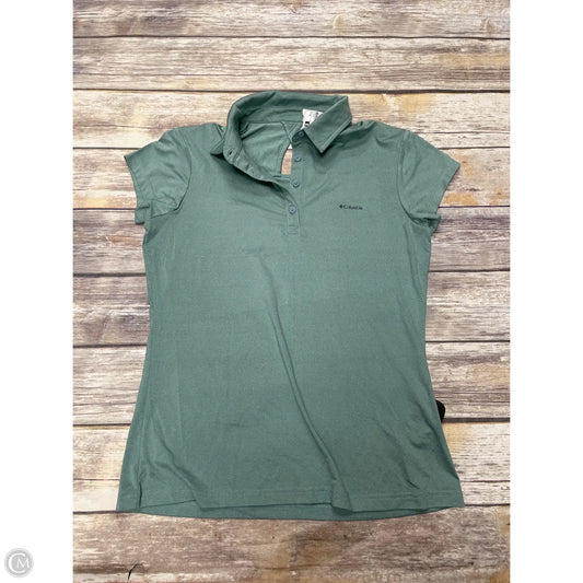 Athletic Tank Top By Columbia In Green, Size: M