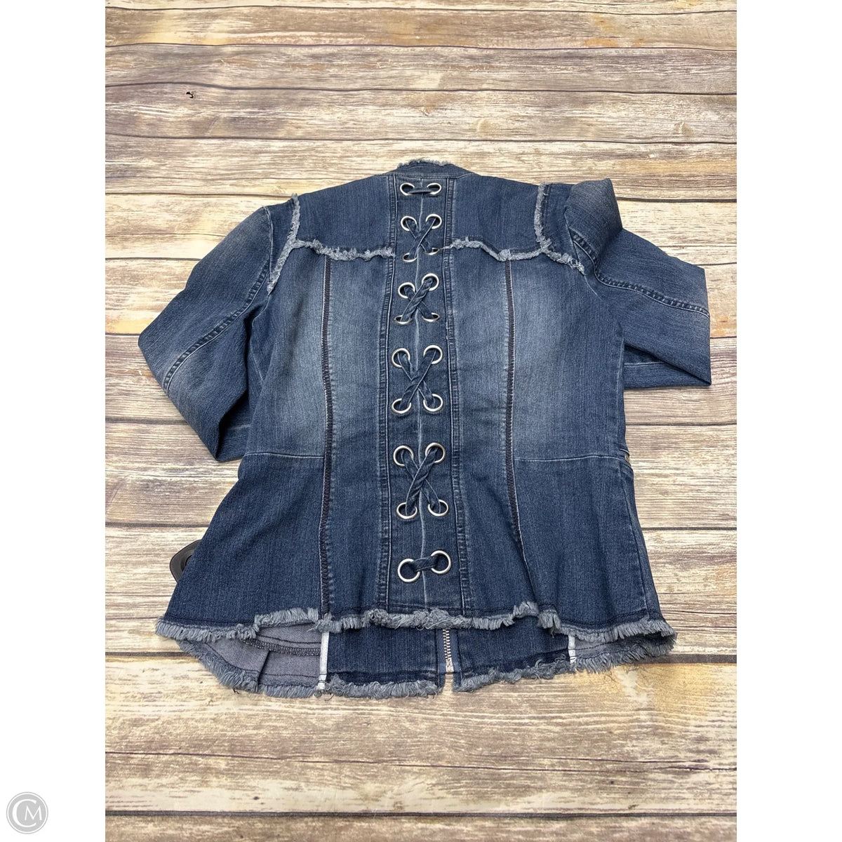 Jacket Denim By Inc In Blue Denim, Size: S
