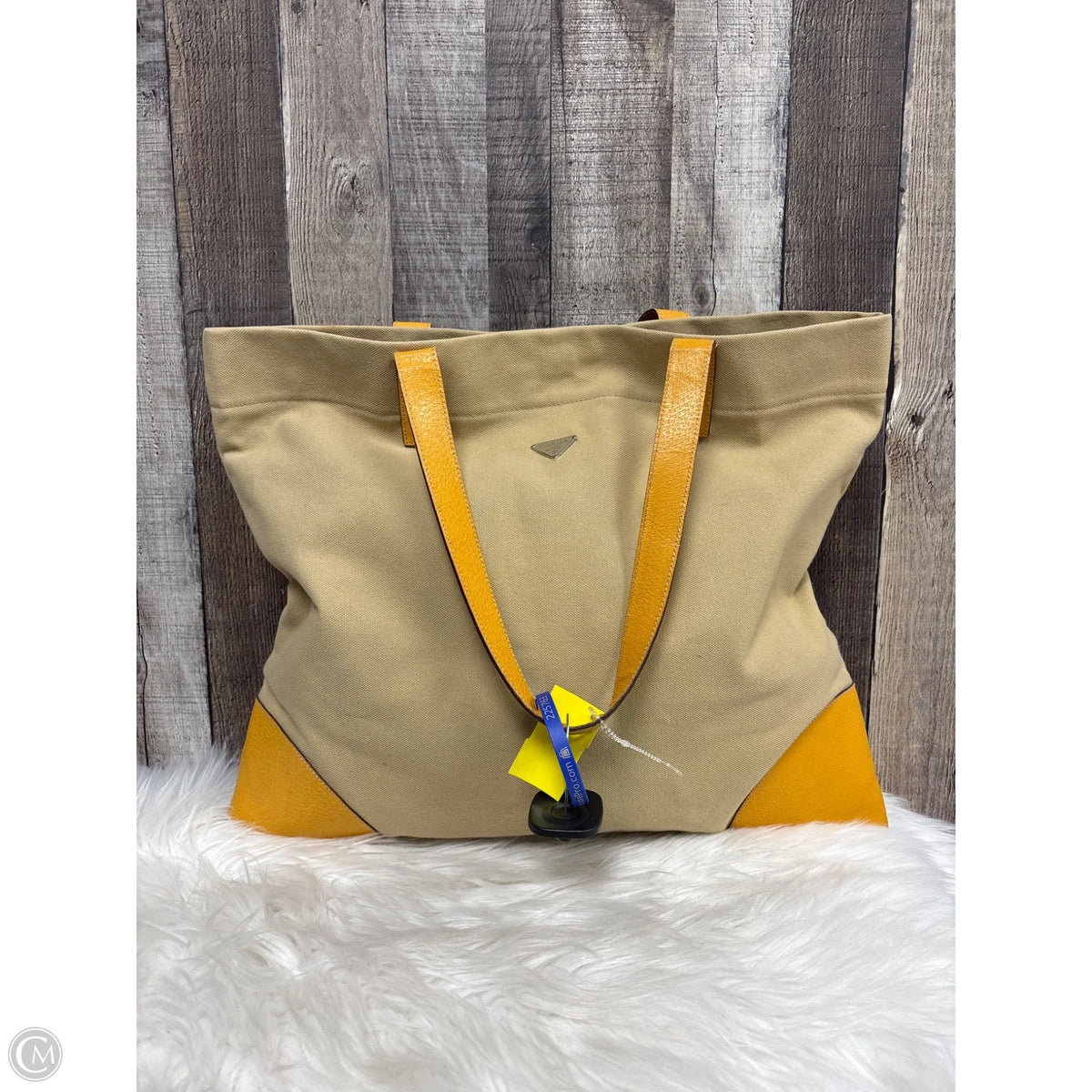 Tote Luxury Designer By Prada, Size: Large