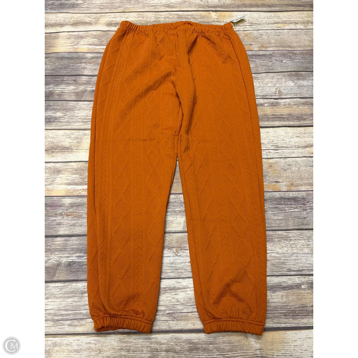 Pants Set 2pc By Cme In Orange, Size: Xxl