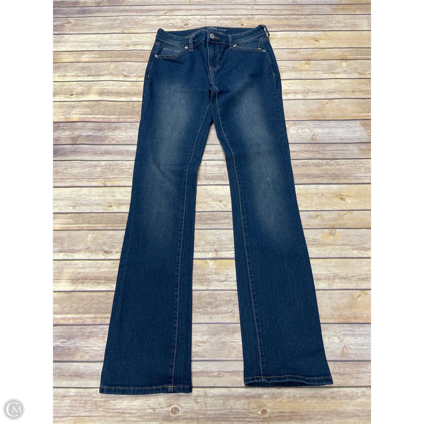 Jeans Boot Cut By Soho Apparel In Blue Denim, Size: 2