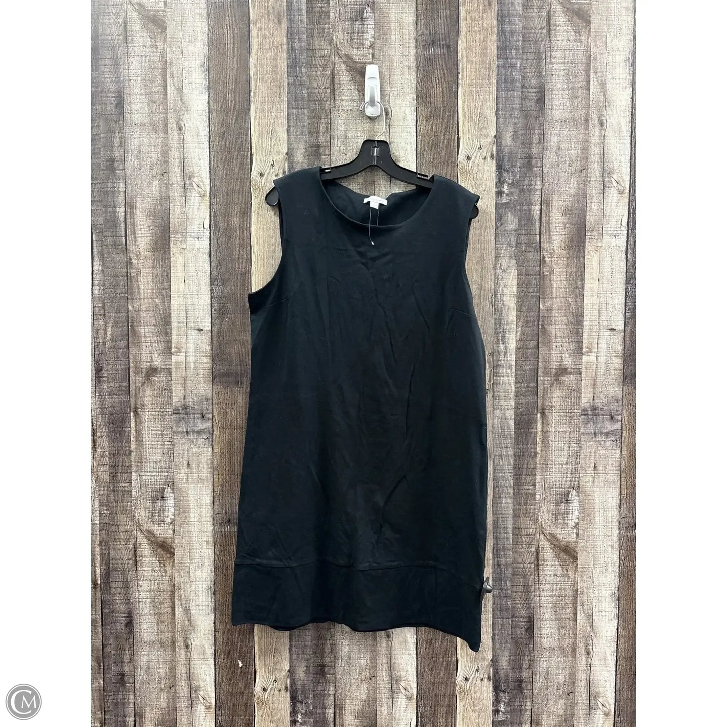 Dress Casual Midi By New York And Co In Black, Size: Xl