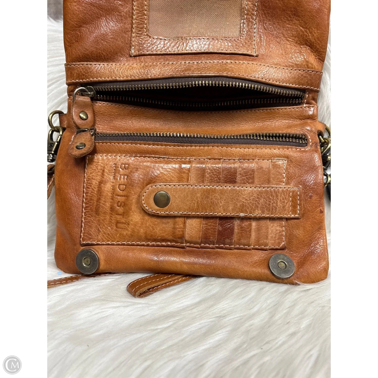 Crossbody Leather By Bed Stu, Size: Small