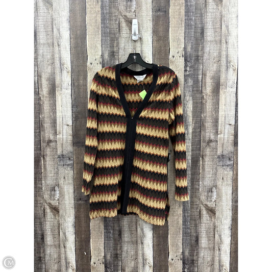 Cardigan By Misook In Brown, Size: L