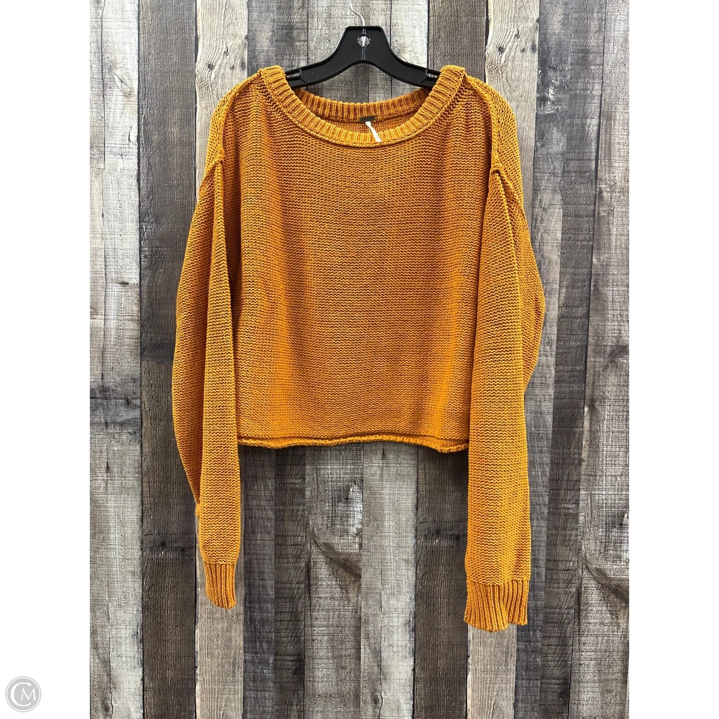 Sweater By Free People In Yellow, Size: S