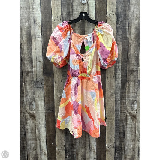 Dress Casual Midi By H&m In Multi-colored, Size: S