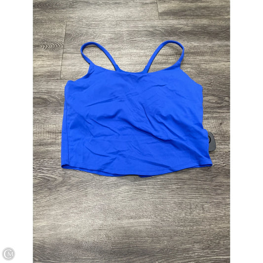 Athletic Tank Top By Cme In Blue, Size: S