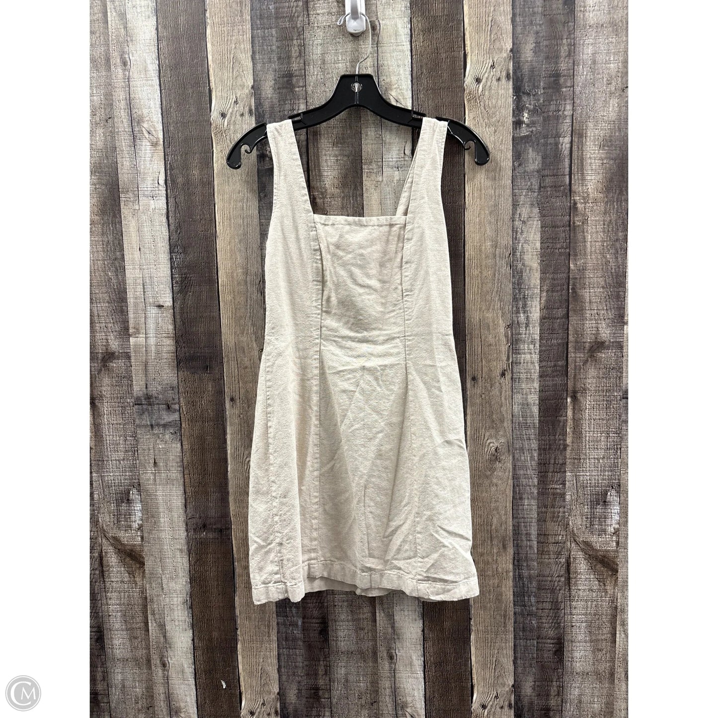 Dress Casual Midi By Old Navy In Tan, Size: Xs