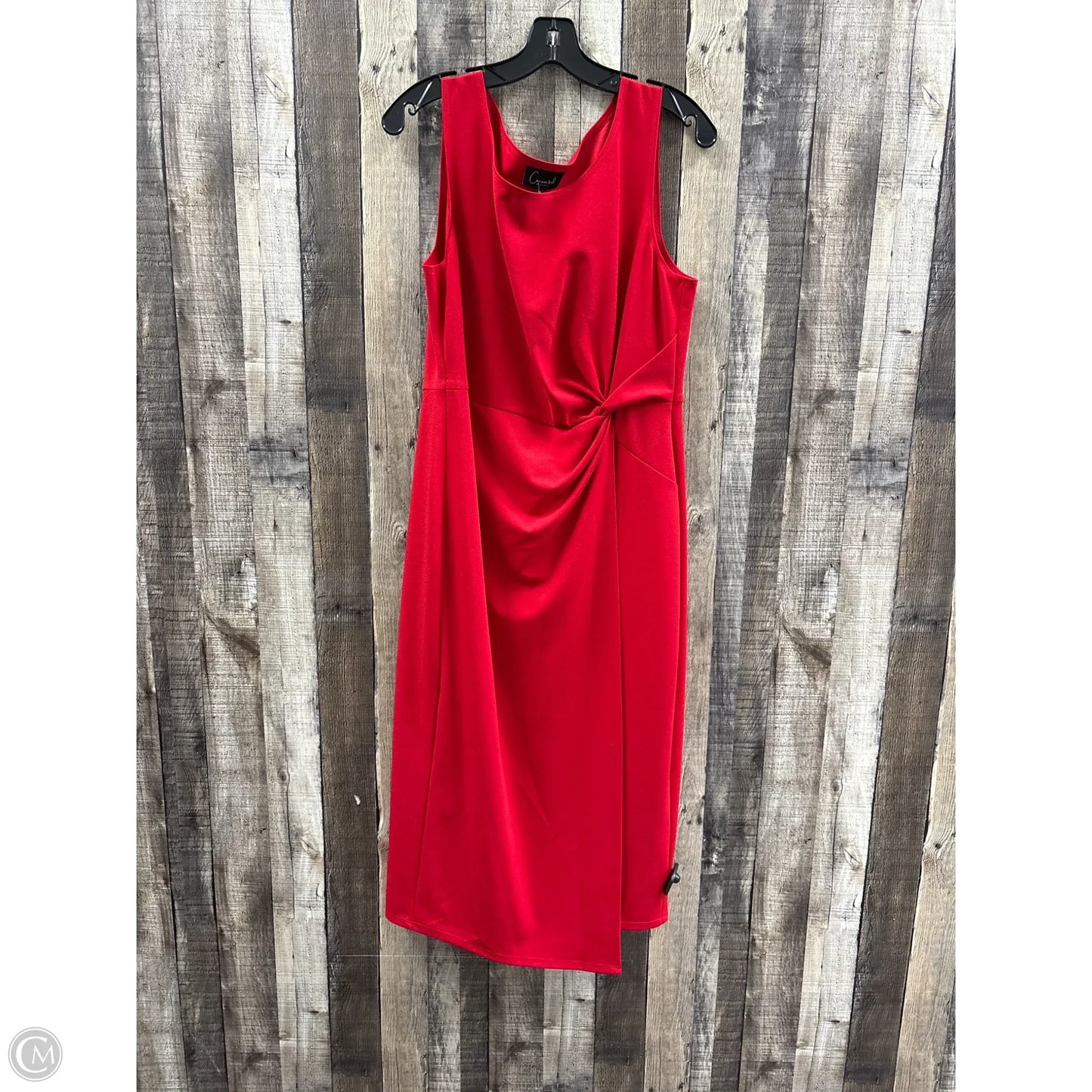 Dress Casual Maxi By Connected Apparel In Red, Size: 14