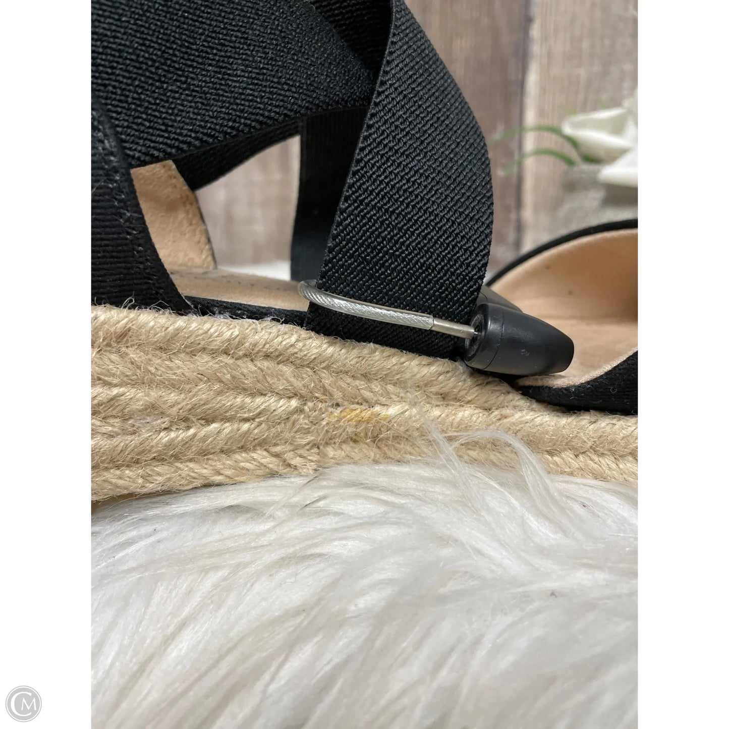 Sandals Heels Platform By Life Stride In Black, Size: 10