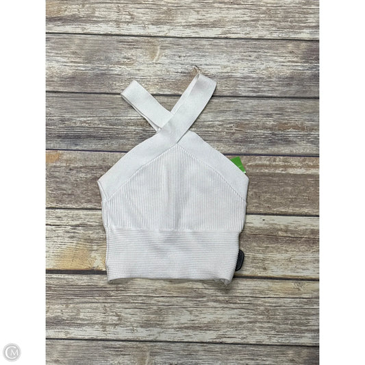 Top Sleeveless By Abercrombie And Fitch In White, Size: Xs