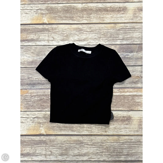 Top Short Sleeve By Zara In Ombre Print, Size: M