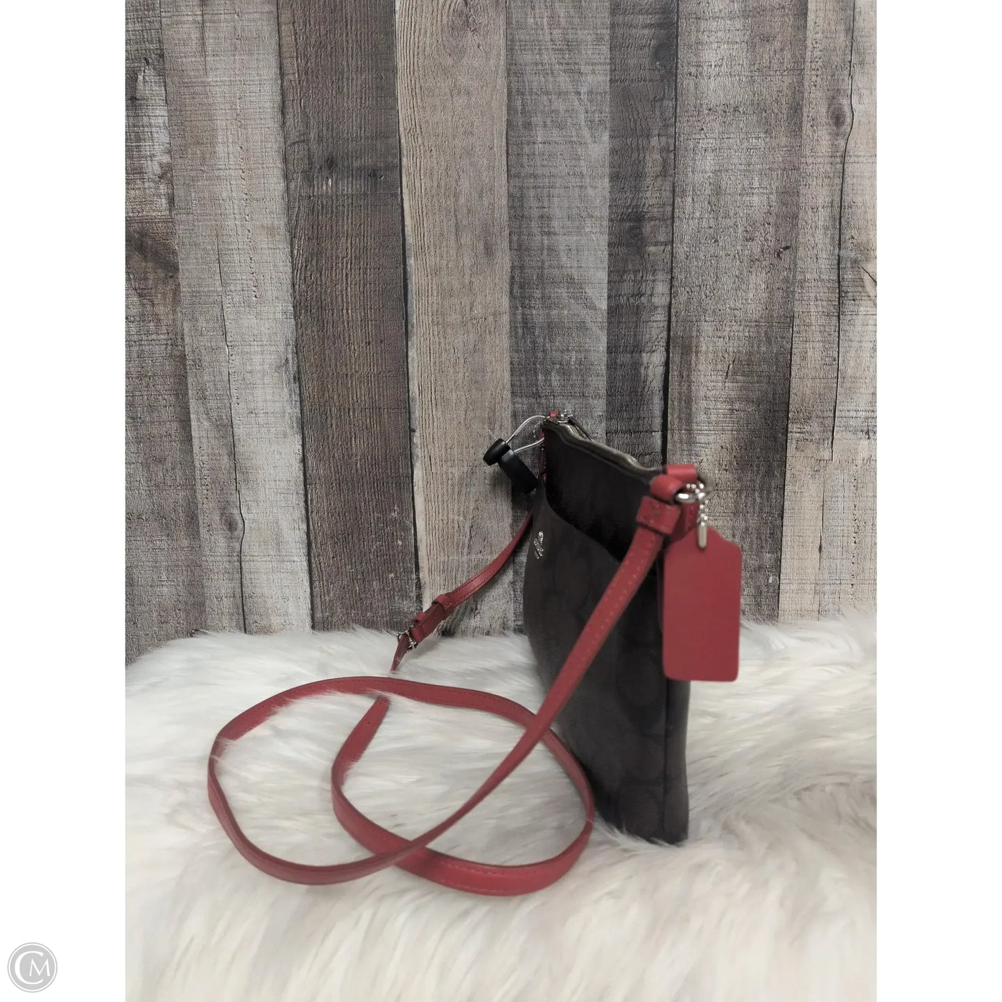 Handbag Designer By Coach, Size: Small