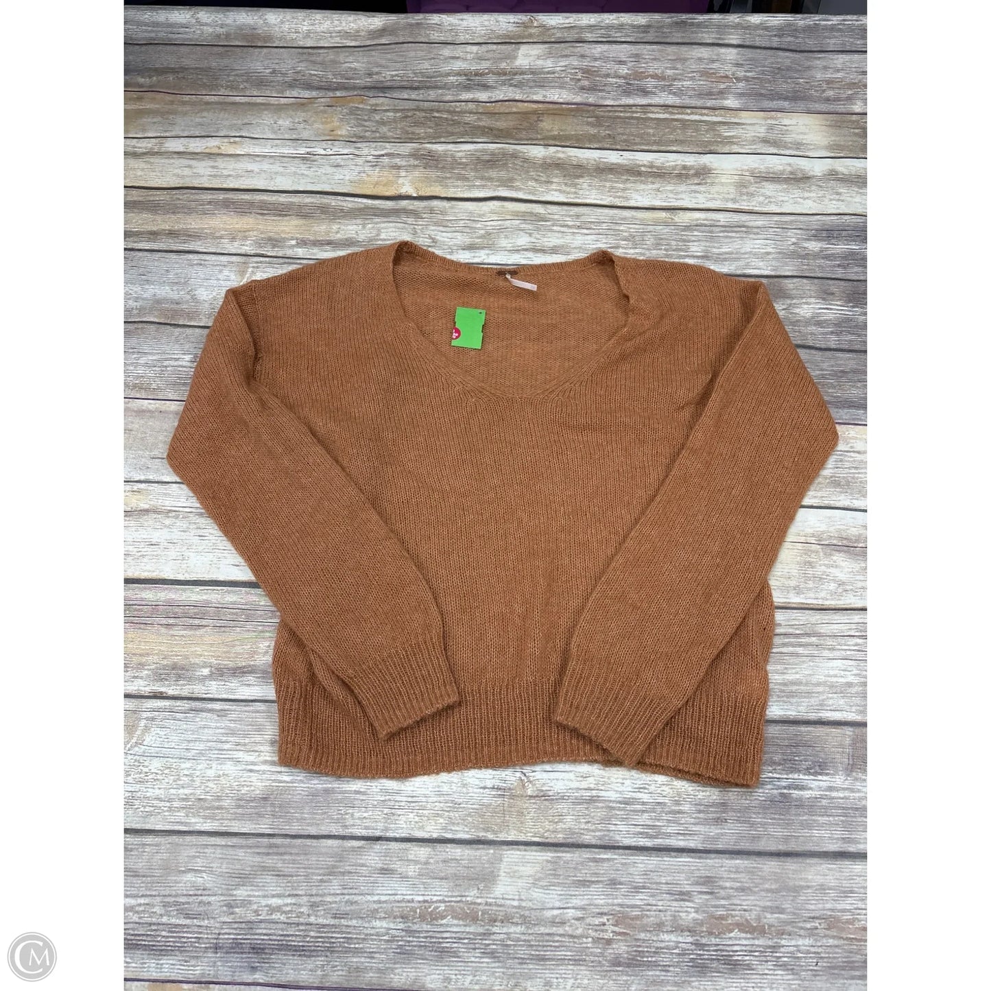 Sweater Cashmere By Free People In Orange, Size: Xs