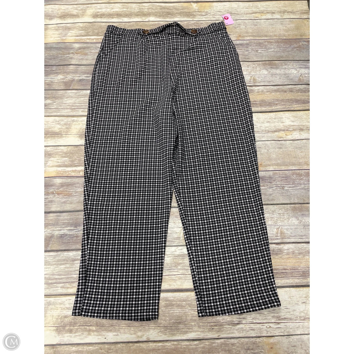 Pants Leggings By Derek Heart In Checkered Pattern, Size: 2x