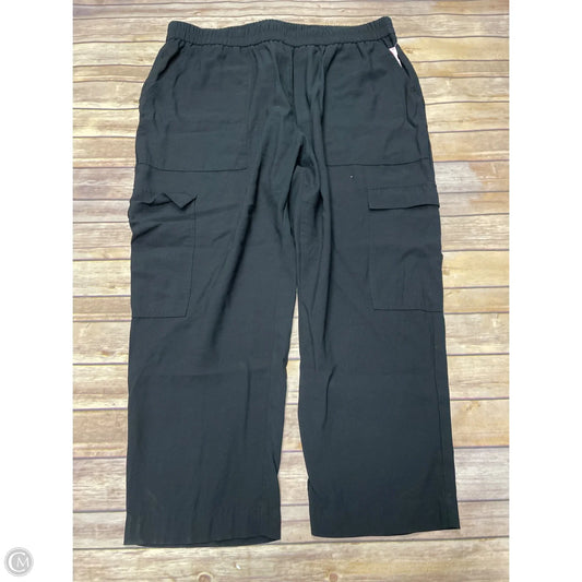 Pants Cargo & Utility By A New Day In Black, Size: 2x