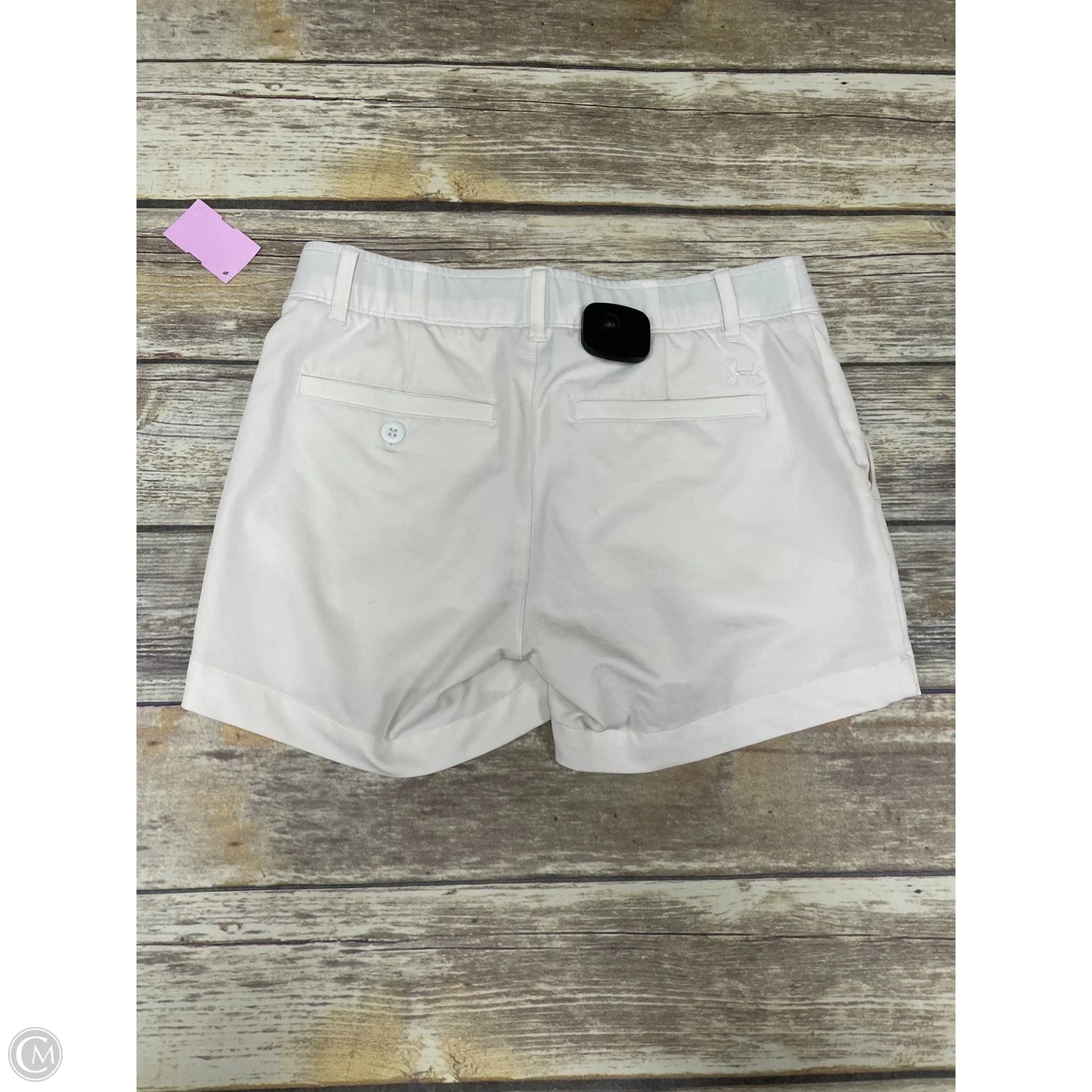 Athletic Shorts By Under Armour In White, Size: 0