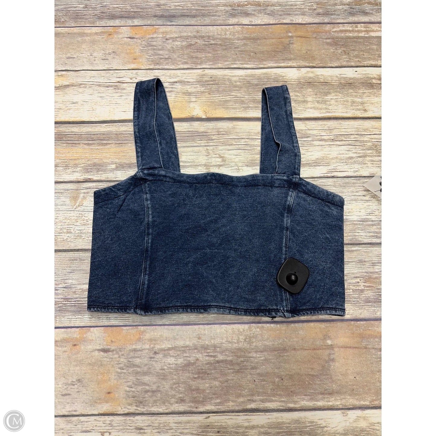 Top Sleeveless By Mono B In Blue, Size: L