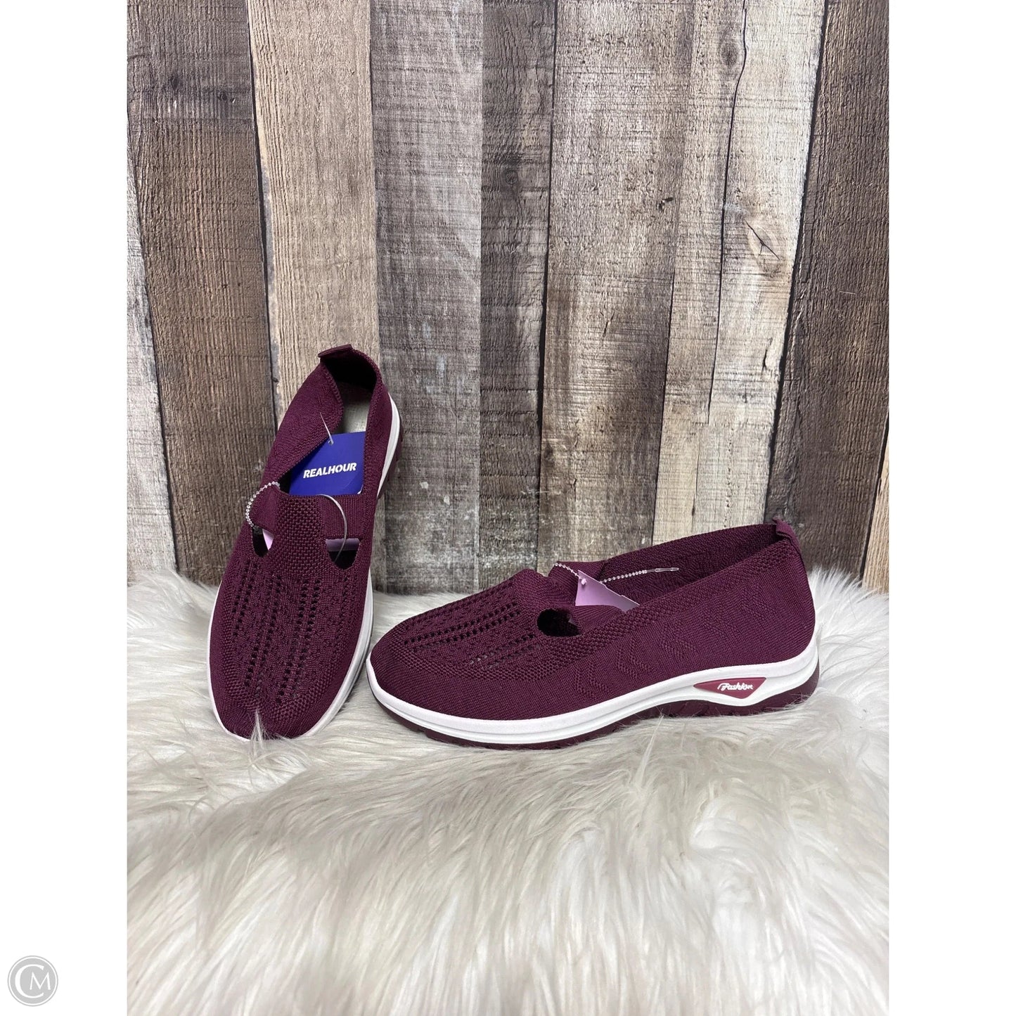 Shoes Sneakers By Cmf In Purple, Size: 10