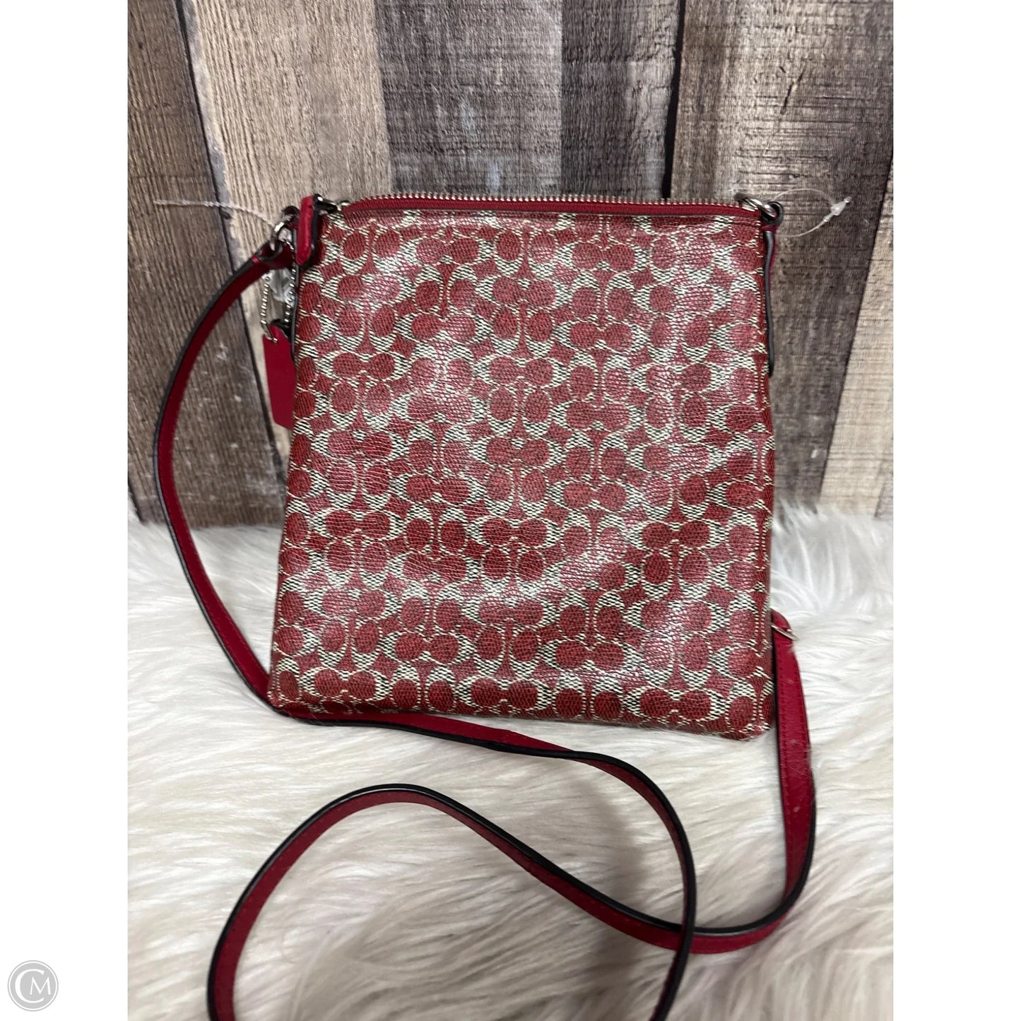 Crossbody Designer By Coach, Size: Small