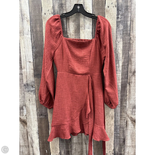 Dress Casual Midi By Altard State In Red, Size: S