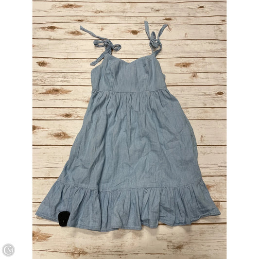 Dress Casual Midi By Old Navy In Blue, Size: Xs