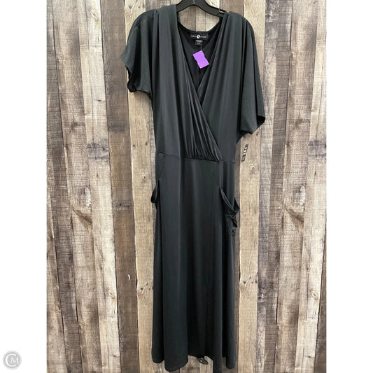 Dress Casual Maxi By Ashley Stewart In Black, Size: 18